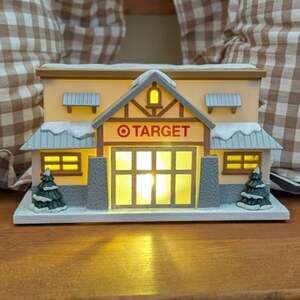 2026 Holiday Christmas Village LED Target Store - Bullseye's Playground